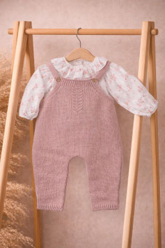 PRIM BABY 2 teil. Preemie Feinstrickset mit Bluse Nr.845/FA51