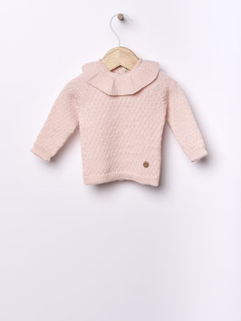 WEDOBLE  Feinstrickpullover mit Kragen Nr.FSMW25/27/F61