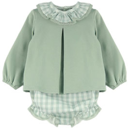 Babyferr 2 teil. Outfit mit karierter Shorts  Nr. OMW25/10