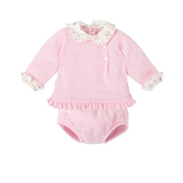 Babidu 2 teil. Outfit mit Bunnymuster Nr.OMW25/28