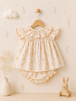 Babyferr 2 teil.Babyset mit Blumenmuster Nr.OMS26/48