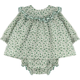 Babyferr 2 teil. Outfit mit floralem Muster Nr.OMW25/26