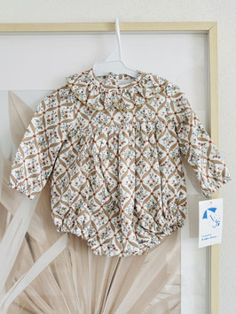 Babyferr Romper mit Blumenmuster Nr. RMW25/11