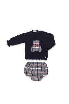 Juliana 2 teil. Outfit mit Teddy Nr.OWJ25/15/F15