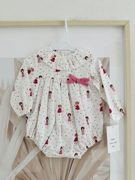 Babyferr Romper mit Rüschenkragen Nr. RMW25/07