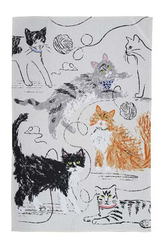 UW Geschirrtuch "Feline Friends"