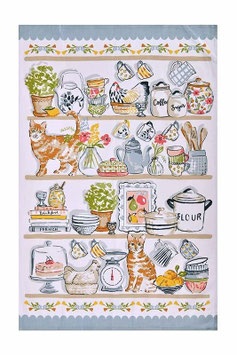 UW Geschirrtuch "Pantry Cats"