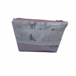 Necessaire Mischa rosa 21x14x5
