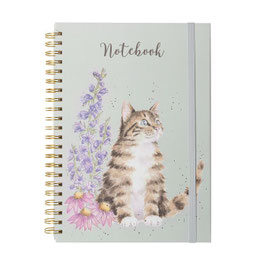 WD Spiral-Notizbuch A4 Whiskers and Wild Flowers