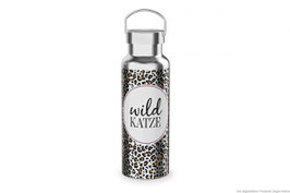 Thermosflasche Wildkatze