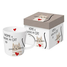 Tasse "Home is..."
