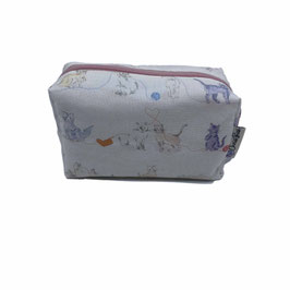 Necessaire Mischa rosa 16x10x6