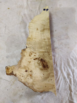 Pappel Maser Mapa 33 x 17 - 1 x 5 cm Epoxid Holz H 5
