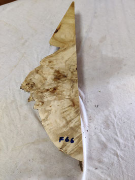 Pappel Maser Mapa 44 x 14 - 1 x 5 cm Epoxid Holz F 66