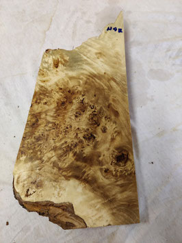Pappel Maser Mapa 41 x 20 - 1 x 5 cm Epoxid Holz H 47