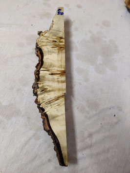 Pappel Maser Mapa 42 x 8 - 2 x 5 cm Epoxid Holz F 50