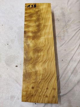 Pappel Maser 40 x 12 x 5 cm Drechselholz A 18