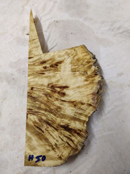 Pappel Maser Mapa 39 x 18 - 1 x 4,5 cm Epoxid Holz H 50