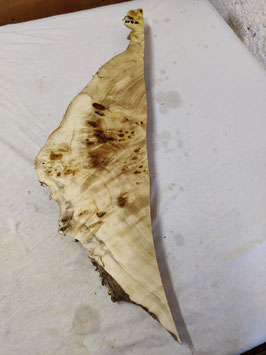 Pappel Maser Mapa 66 x 19 - 1 x 5 cm Epoxid Holz H 77