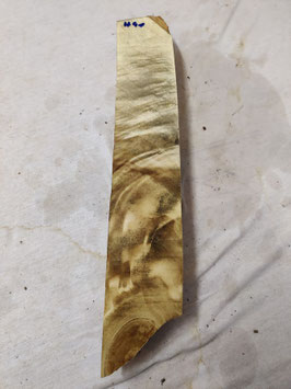 Pappel Maser Mapa 45 x 8 x 5 cm Epoxid Holz H 41