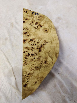 Pappel Maser Mapa 32 x 13 - 1 x 6,5 cm Epoxid Holz F 34