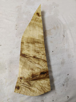Pappel Maser Mapa 43 x 13 - 1 x 4,8 cm Epoxid Holz H 23