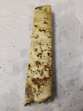 Pappel Maser Mapa 42 x 8,5 x 5 cm Epoxid Holz H 25