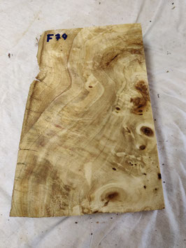 Pappel Maser Mapa 25 x 18 - 15 x 5 cm Epoxid Holz F 74
