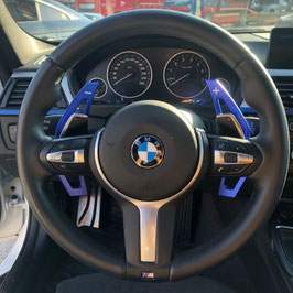 Schaltwippen BMW 4er F32 - F33 - F36 - Blau - Variante 2