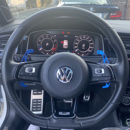 Schaltwippen VW Arteon DSG, R - Alu Blau - Variante 2