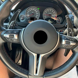 AB Schaltwippen passend für BMW M4 F82 - F83 - Carbon Schwarz - Variante 1