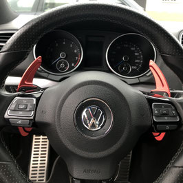 Schaltwippen Scirocco III DSG, R - Alu Rot - Variante 1