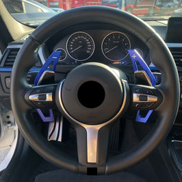 AB Schaltwippen passend für BMW 3er F30 - F31 - F34 - F35 - Blau - Variante 2