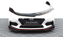 Maxton V.6 Cup Spoilerlippe + Flaps Hyundai i30 N Mk3 Hatchback/ Fastback