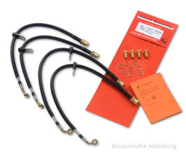 Fischer Stahlflex Leitungen passend für Porsche Cayman 987