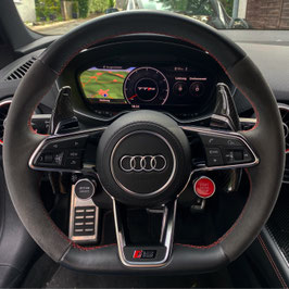 Schaltwippen Audi A5, S5, RS5 - F5 - Carbon Schwarz - Variante 1