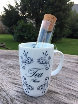 Tas 'Tea Time' + infuser/glazen filter