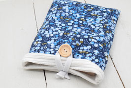 Housse livre de poche Liberty wiltshire bleu