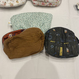 Trousse matelassée Petite/ Trousse en nid d'abeille