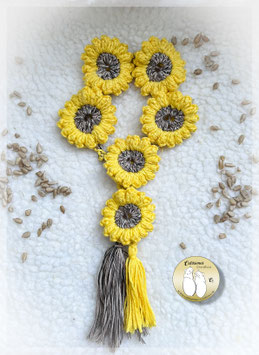 Pet Collar Sunflower
