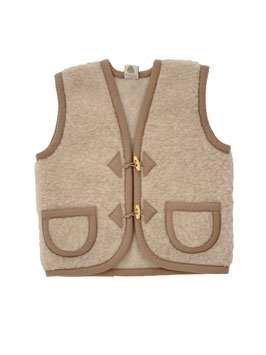 ALWERO ALPEN bodywarmer laine / beige