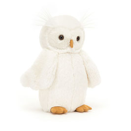 Jellycat Bashful Owl / White
