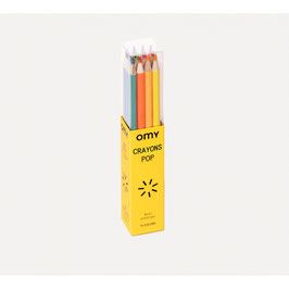 OMY crayons  de couleurs pop