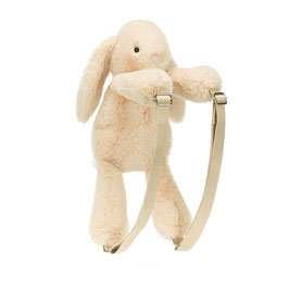 Jellycat Smudge Rabbit Backpack / Beige