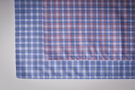 Damentaschentücher blau-rot Hemdenkaro