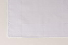 Taschentücher weiß mit breiter Atlaskante
