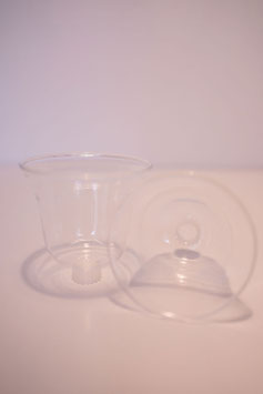 Glasaufsatz Kerzenleuchter