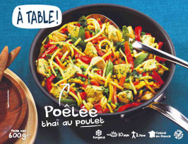 G352 - Poêlée Thaï au poulet
