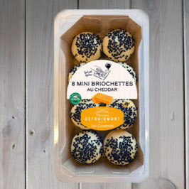 D15 - Mini briochettes au Cheddar