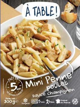 G345 - Mini penne poulet sauce champignons